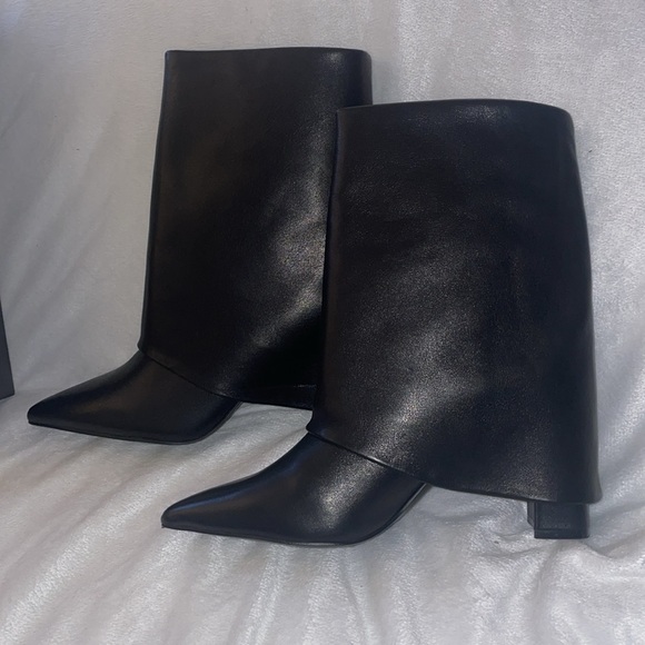 NWT Anthropologie SILENT D ZENDEY Boot in Black - Picture 8 of 11